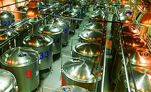 Производство пива в промышленности